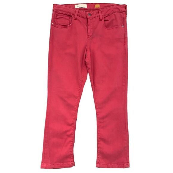 Pilcro and the Letterpress Cropped Flare Jeans - Picture 2 of 9